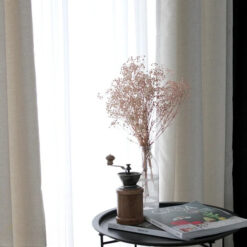 Rèm Vải Hàn Quốc Màu Kem